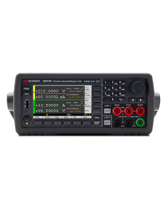 Keysight B2912B Precision Source/Measure Unit, 2 ch, 10 fA, 210 V, 3 A DC/10.5 A Pulse