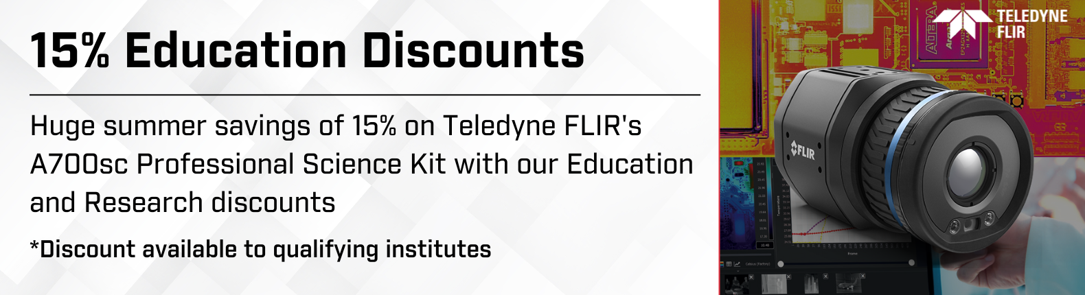 FLIR A700sc 15% Education Discount