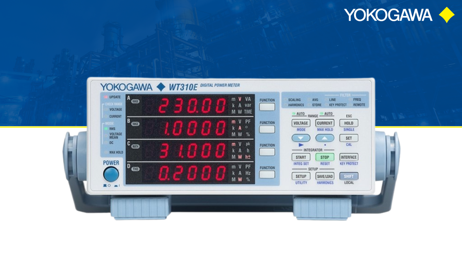 Yokogawa WT310E Digital Power Analyzer