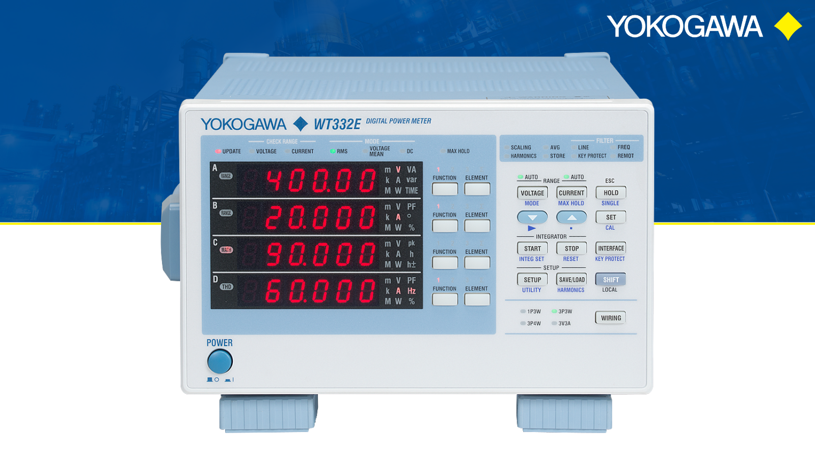 Yokogawa WT332E Digital Power Analyzer