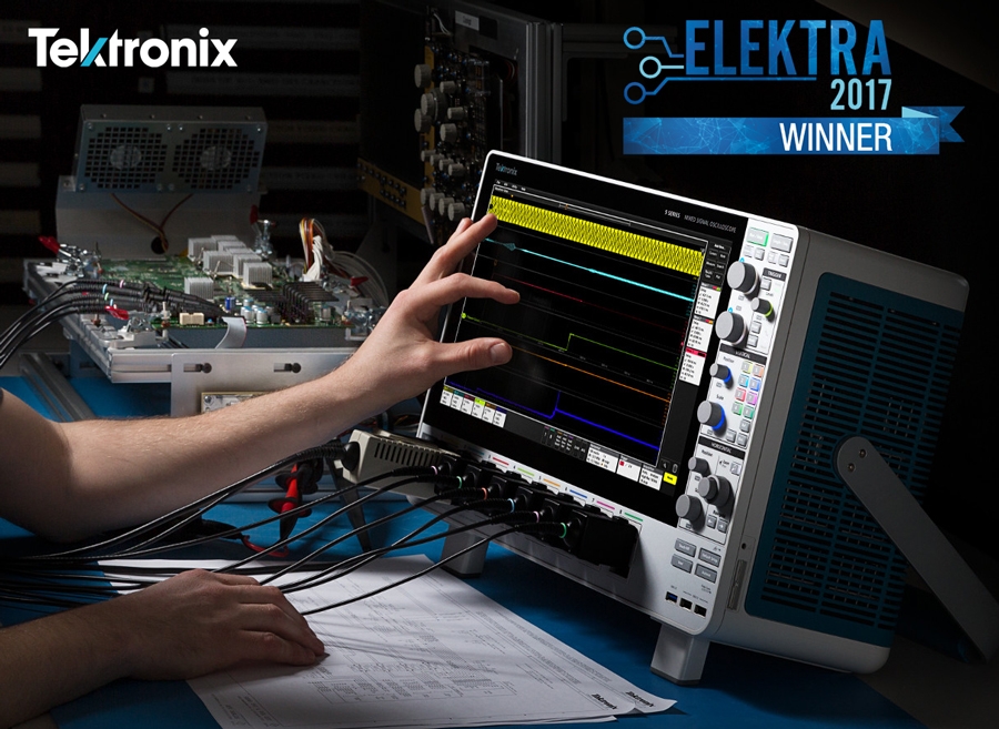 Tektronix 5 Series MSO Oscilloscope Wins Elektra 2017 Award