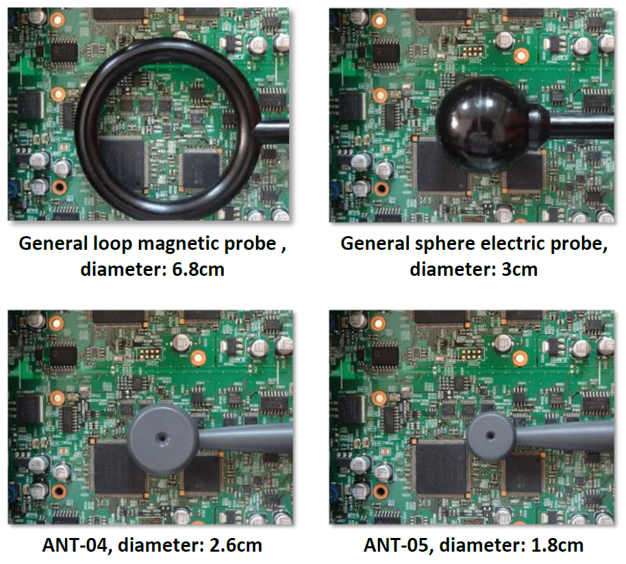 ANT-04 and ANT-05 of GW Instek’s GKT-008 have the characteristics of small size and high identification resolution.