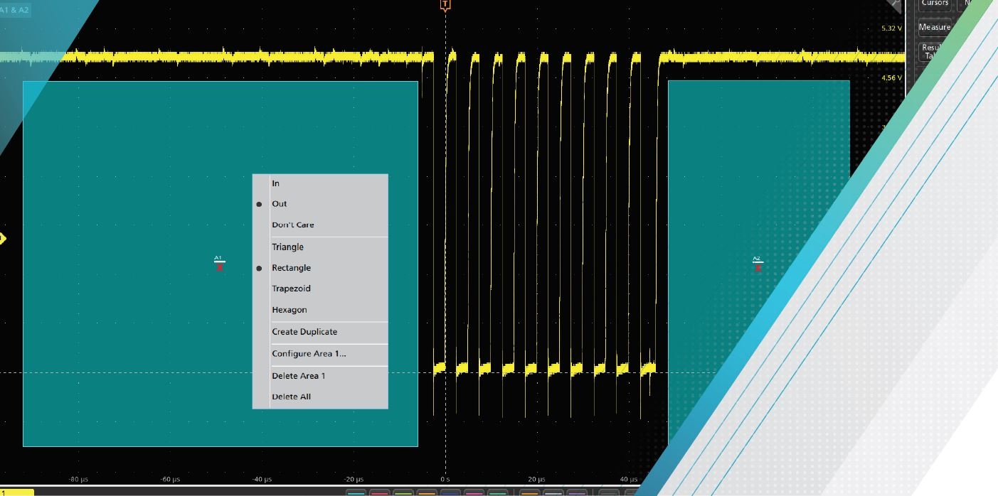 Visual Triggers: Graphical Methods for Capturing Bursts and Other Complex Signals on Oscilloscopes